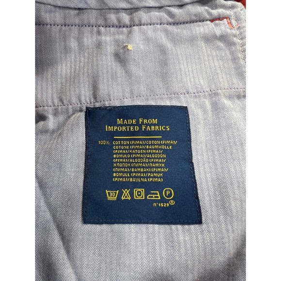 Polo Ralph Lauren Shorts Classic Fit Pima Cotton Pink/Red Men's 33 / 9" Inseam - Picture 8 of 10